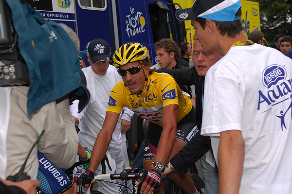 Fabian Cancellara after win