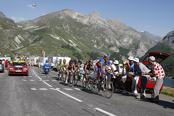 Christophe Moreau, Alejandro Valverde, Cadel Evans