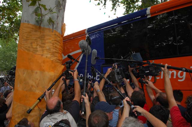 Media scrum