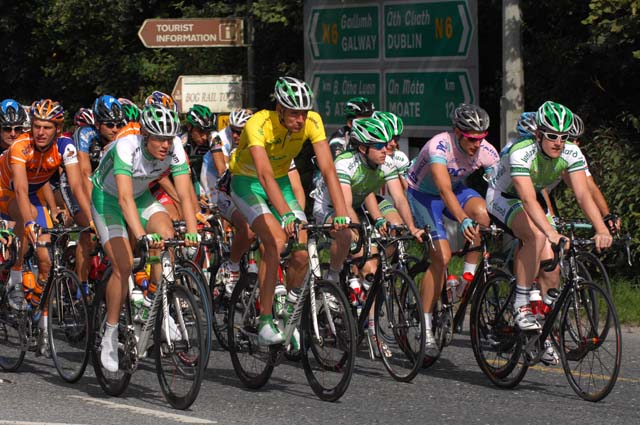 Stage five peloton