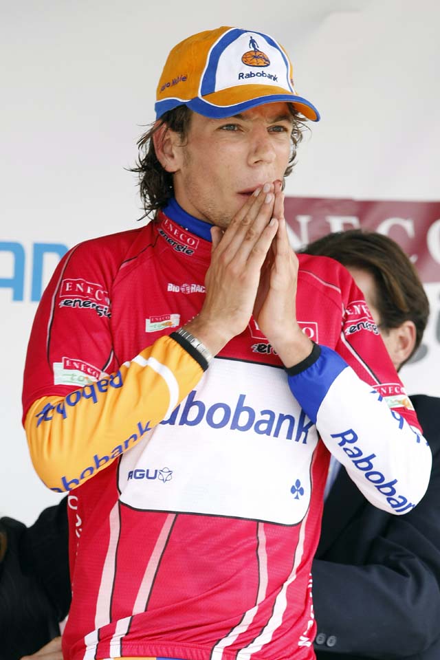 Thomas Dekker in race lead
