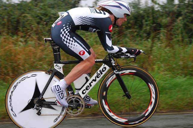 Wendy Houvenaghel (women's winner)