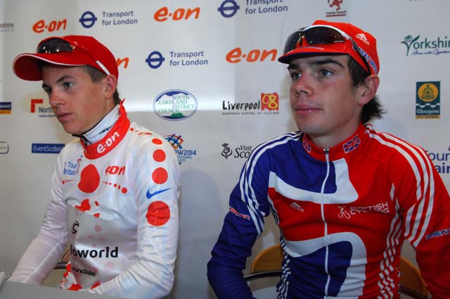 Ben Swift (l) and Andy Tennant