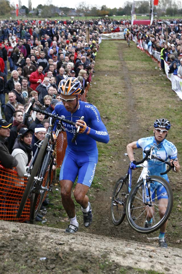 Sven Nys and Erwin Vervecken