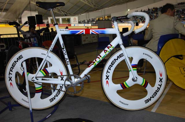 Bradley Wiggins' special Dolan track bike