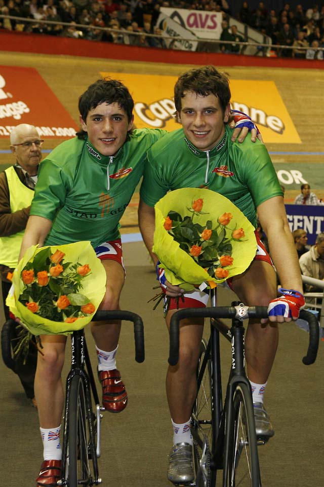 Peter Kennaugh and Adam Blyth