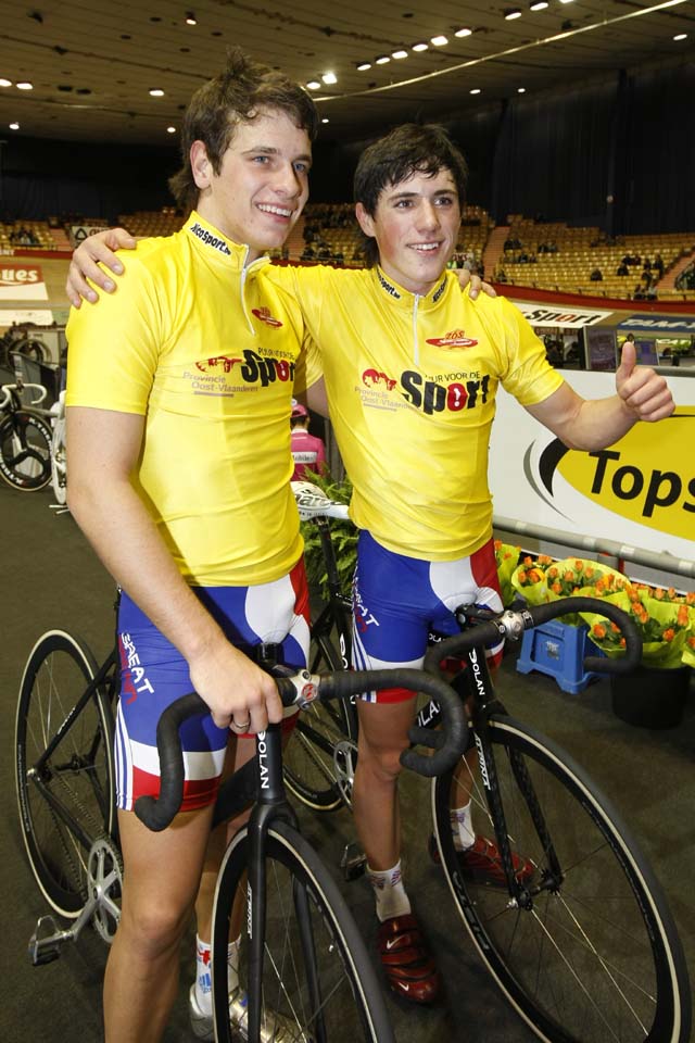 Peter Kennaugh and Adam Blythe win the UIV competition
