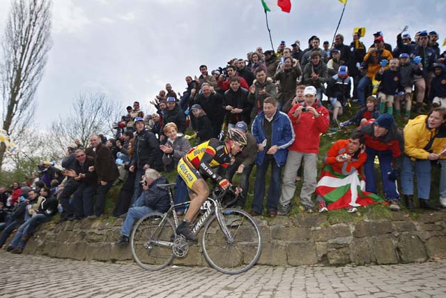 Stijn Devolder on the Muur Stijn Devolder on the Muur