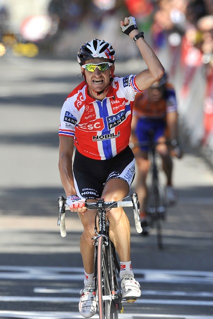 Kurt-Asle Arvesen, stage winner Kurt-Asle Arvesen, stage winner