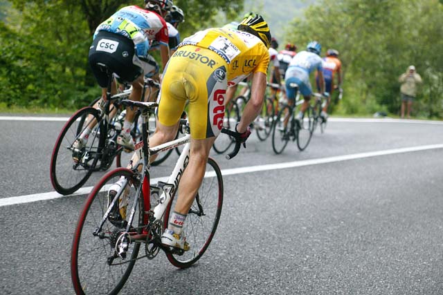 Cadel Evans and Frank Schleck Cadel Evans and Frank Schleck