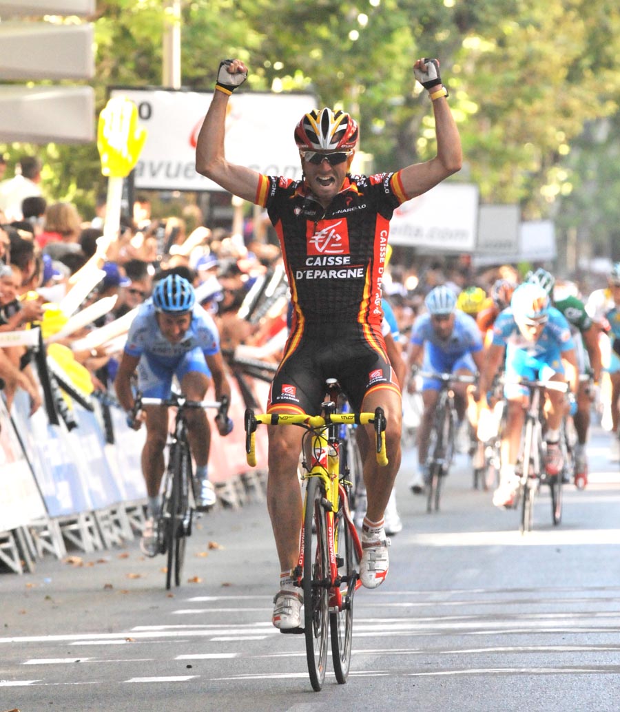 Alejandro Valverde wins stage two Alejandro Valverde wins stage two