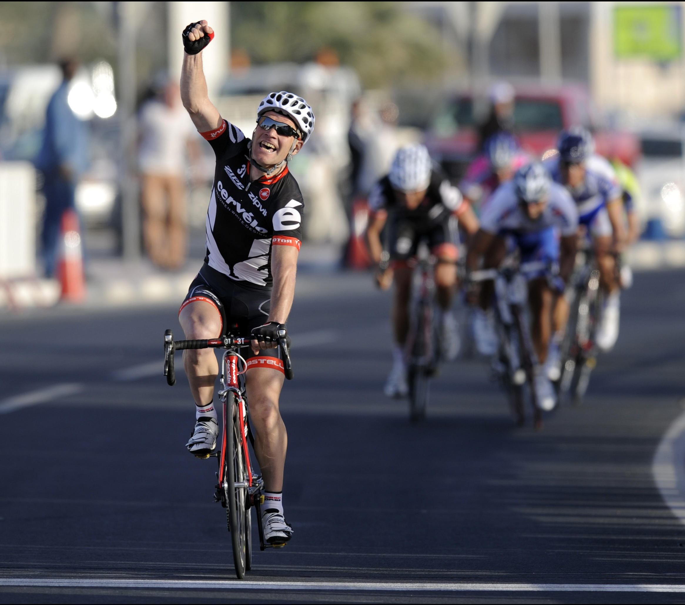 Roger Hammond wins stage two Roger Hammond wins stage two