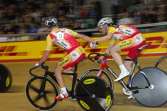 Peter Kennaugh and Mark Christian, Madison national champions Peter Kennaugh and Mark Christian, Madison national champions