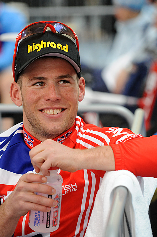 Mark Cavendish takes a break Mark Cavendish takes a break