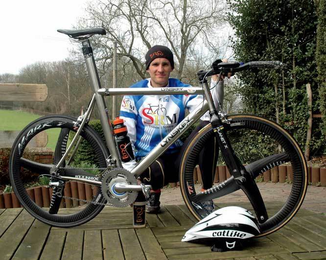 Ben Instone Lynsky time trial bike Ben Instone Lynsky time trial bike