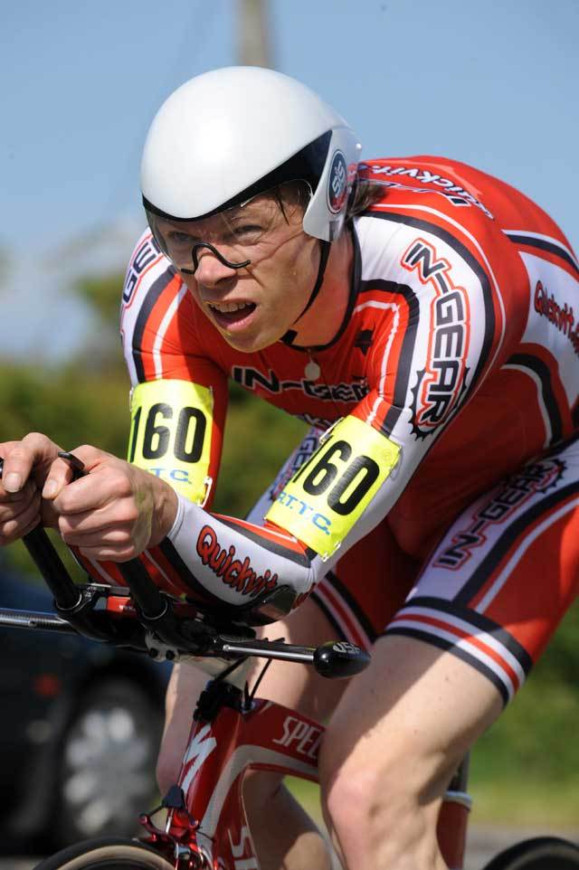 Michael Hutchinson National 10 time trial 2009 Michael Hutchinson National 10 time trial 2009
