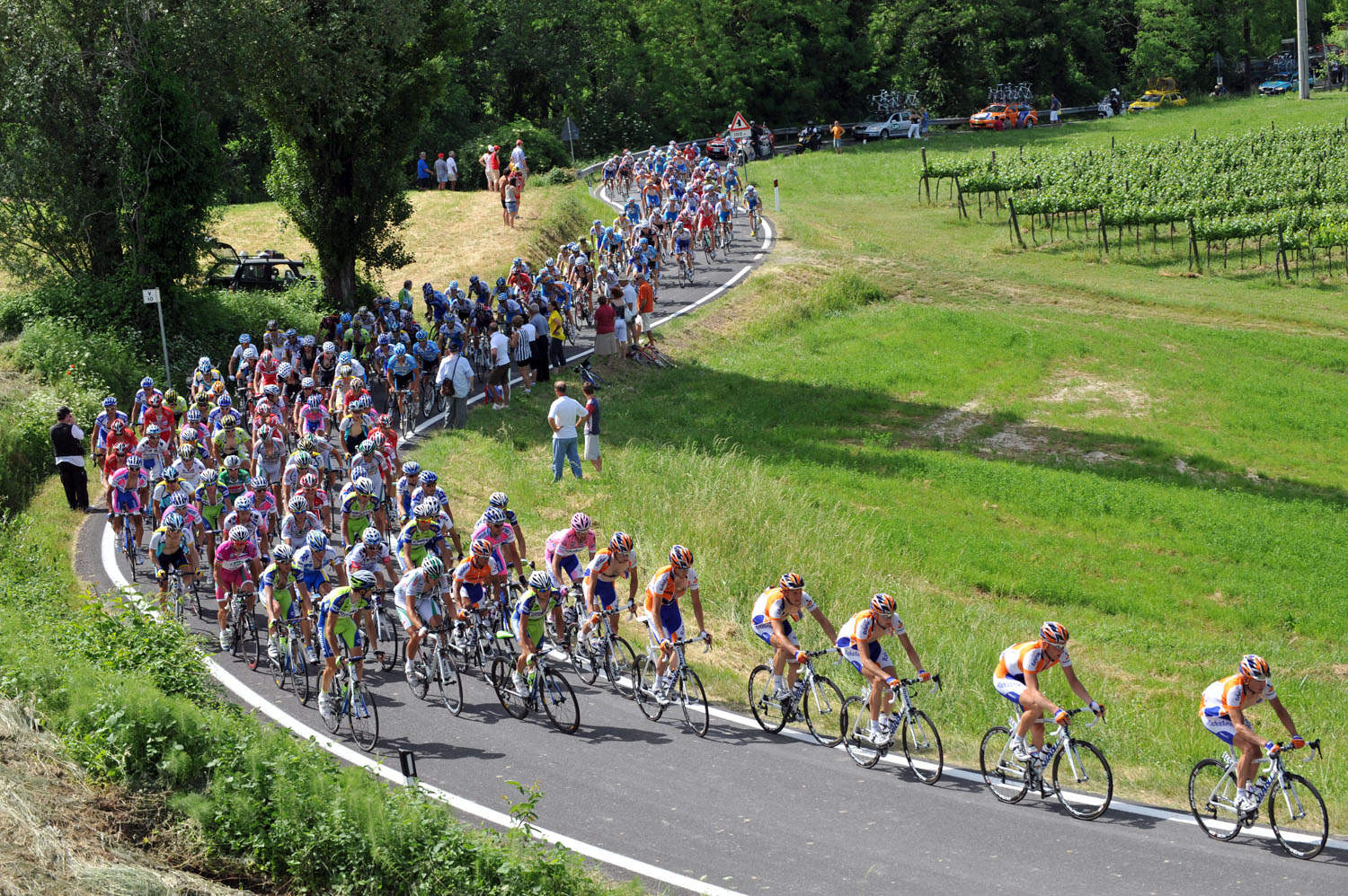Rabobank on stage 15 Rabobank on stage 15
