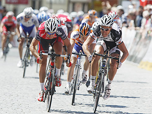 Adam Blythe Adam Blythe winning at the Thuringen Rundfahrt