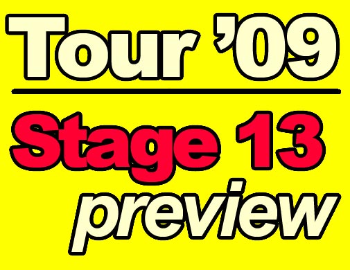 Tour-09-stage-13.jpg Tour de France 2009, stage 13 preview logo