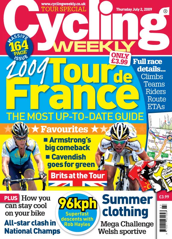 Cycling Weekly July 2 2009 cover