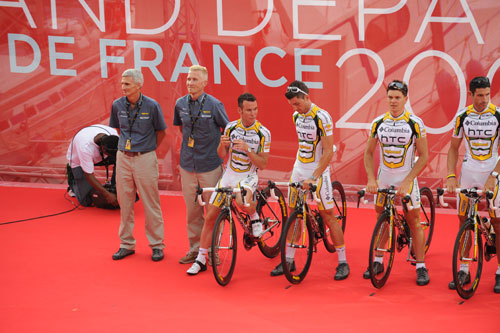 Columbia HTC, Tour de France 2009, team presentation, Monaco