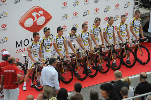 Columbia HTC, Tour de France 2009, team presentation, Monaco