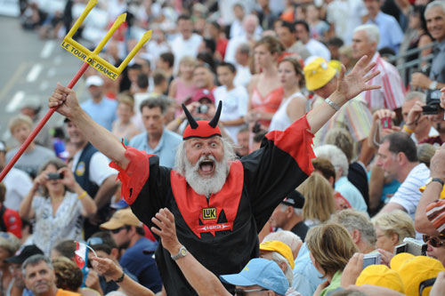 The devil, Tour de France 2009, team presentation, Monaco