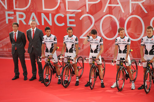 Cervelo Test Team. Tour de France 2009, team presentation, Monaco