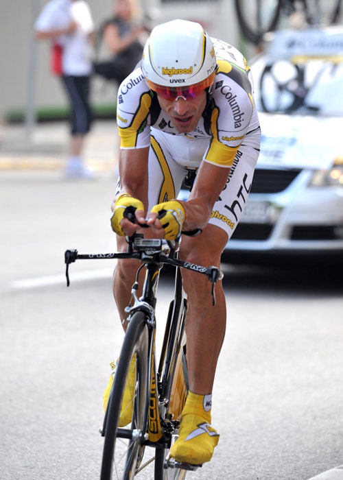 George Hincapie, Tour de France 2009, stage 1 TT, July 4 2009