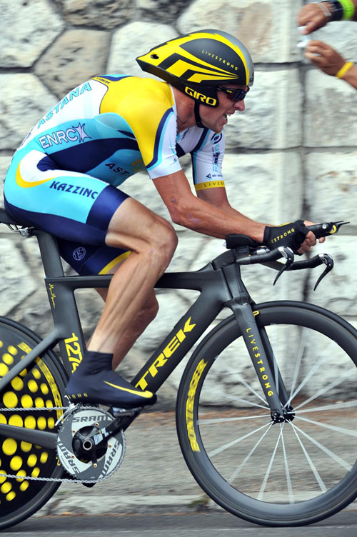 Lance Armstrong, Tour de France 2009, stage 1 TT, July 4 2009