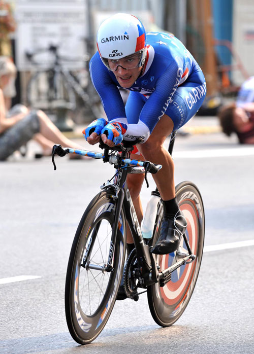 David Zabriskie, Tour de France 2009, stage 1 TT, July 4 2009