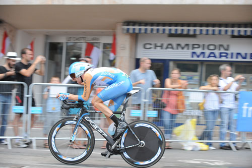 Bradley Wiggins, Tour de France 2009, stage 1 TT
