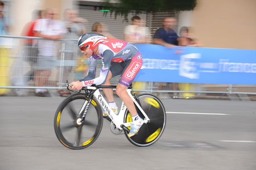 Cadel Evans, Tour de France 2009, stage 1 TT