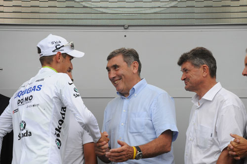 Eddy Merckx, Tour de France 2009, stage 1 TT