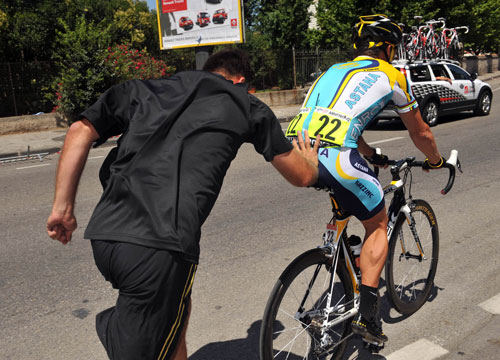 Lance Armstrong, Tour de France 2009, stage 3