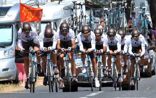 Ag2r, Tour de France 2009, stage 4 TTT