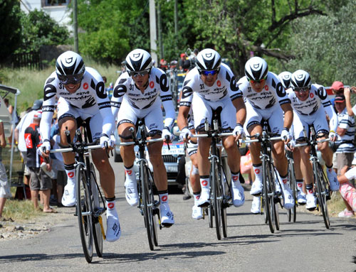 Cervelo, Tour de France 2009, stage 4 TTT