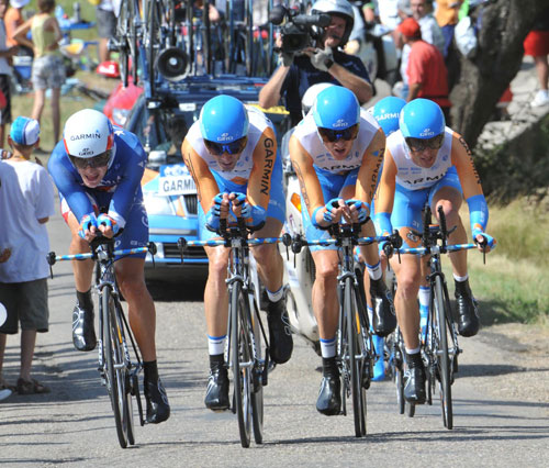Garmin-Slipstream, Tour de France 2009, stage 4 TTT