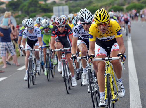 Fabian Cancellara, Tour de France 2009, stage 5