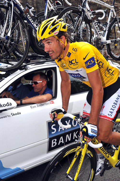 Fabian Cancellara, Tour de France 2009, stage 7
