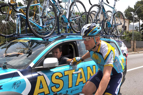 Levi Leipheimer, Tour de France 2009, stage 7