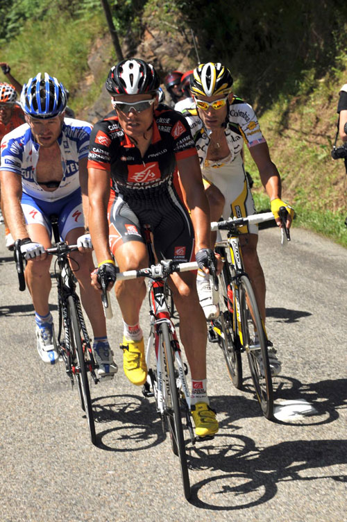 Luis Leon Sanchez, Tour de France 2009, stage 8