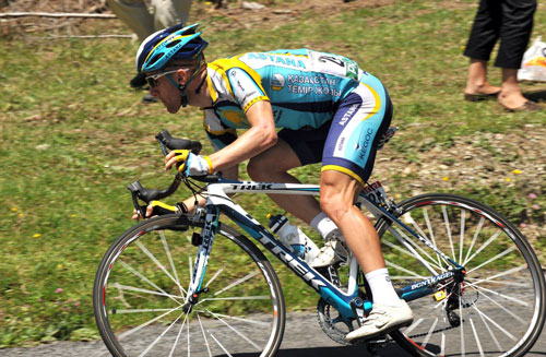 Levi Leipheimer, Tour de France 2009, stage 9