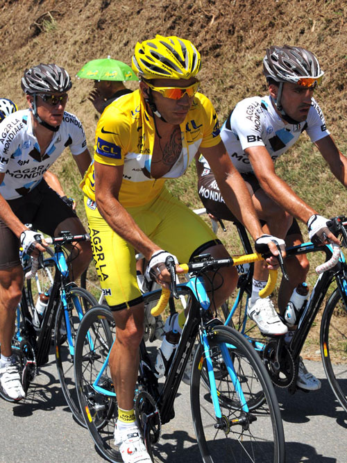 Rinaldo Nocentini, Tour de France 2009, stage 9