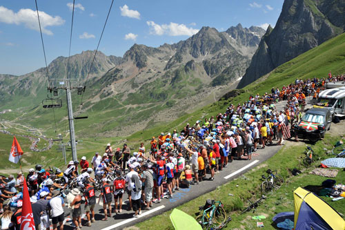 Col du Tourmalet, Tour de France 2009, stage 9