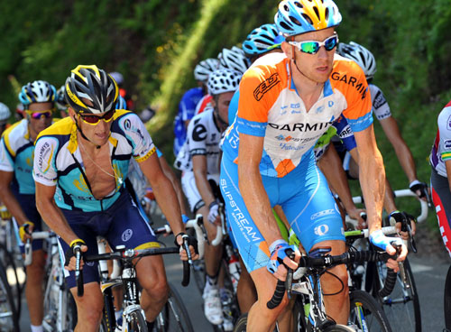 wiggins-tdf09-st9.jpg Bradley Wiggins, Lance Armstrong, Tour de France 2009 stage 9