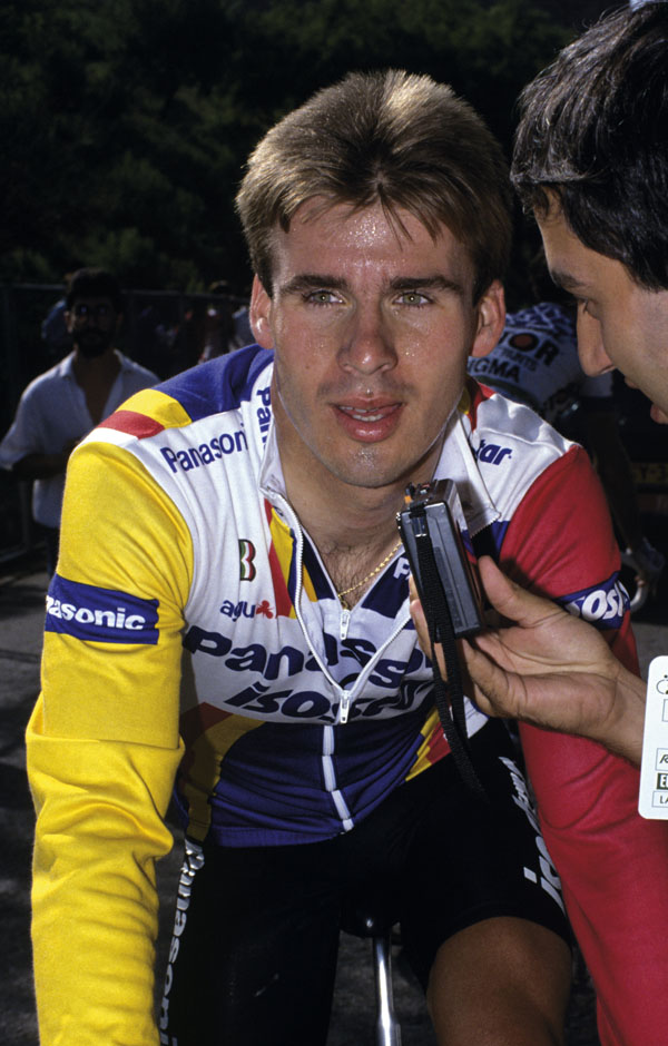 Breukink recovers after his winning ride