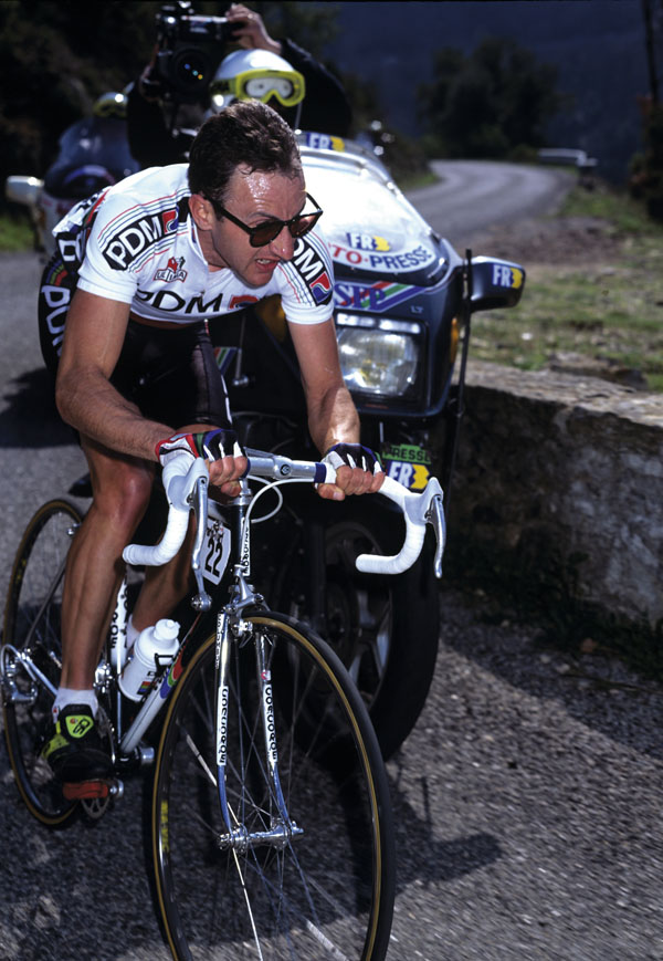 Ireland's Martin Earley, en route to stage victory at Pau