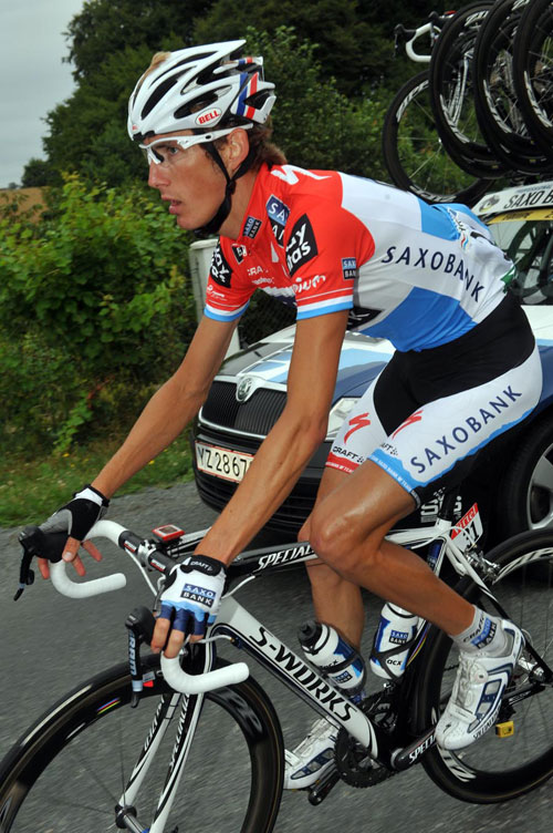 Andy Schleck, Tour de France 2009, stage 10