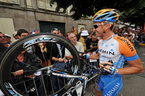 Christian Vande Velde, Tour de France 2009, stage 10